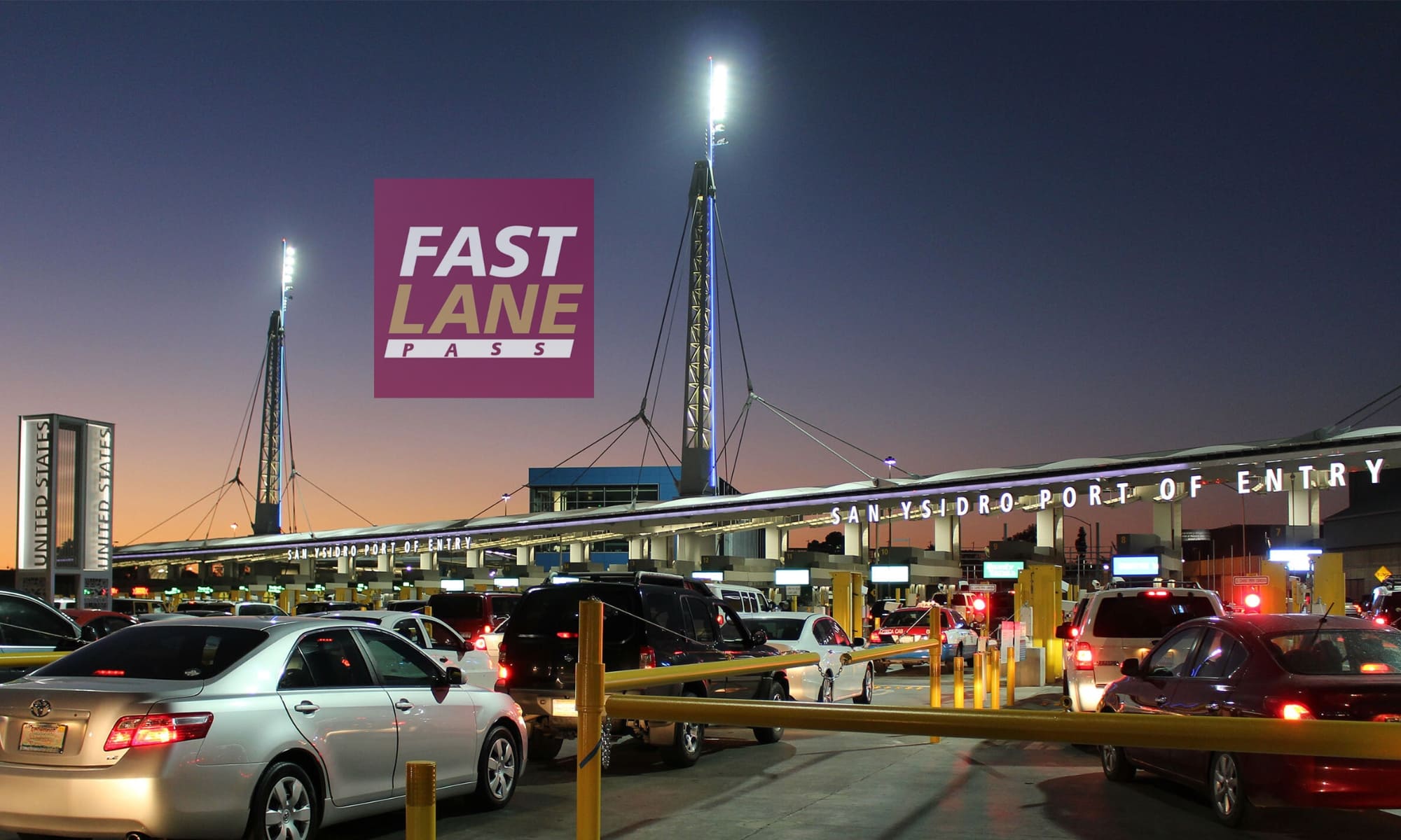 Expedited border crossing at San Ysidro for Tijuana dental patients using Medical Fast Pass.